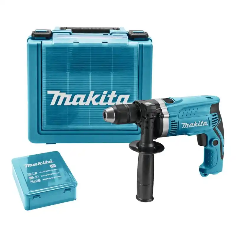 Uitverkoop Wiertarka udarowa Makita HP1631KX2 710W 30mm walizka + akcesoria