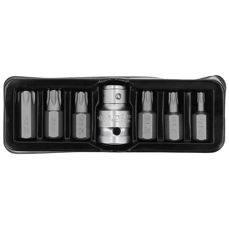 Końcówki wkrętakowe Yato YT-0416 Torx TR Security 3/8" 1/2" 7części Superprijs